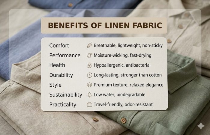 benefits of linen shirts