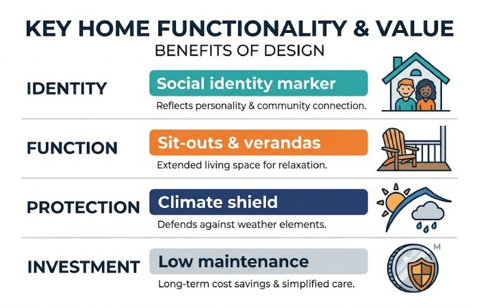 reasons why village house front design matters