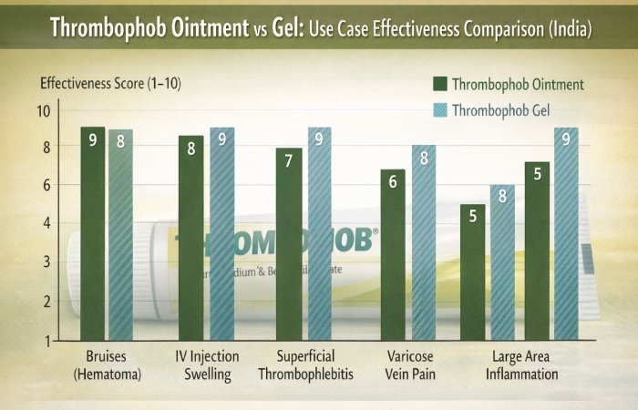 thrombophob ointment vs thrombophob gel
